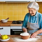 Home 20 특별한 가족 행사와 요리 유산 기록하기 - **Prompt 1: Intergenerational German Baking in a Cozy Kitchen**
A heartwarming scene in a rustic...